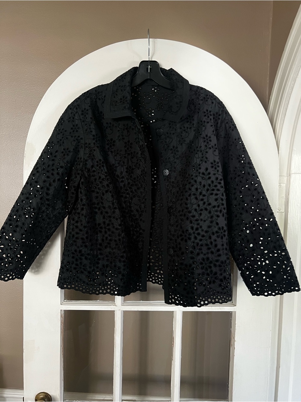 Ermanno Scervino Broderie Anglaise Coat